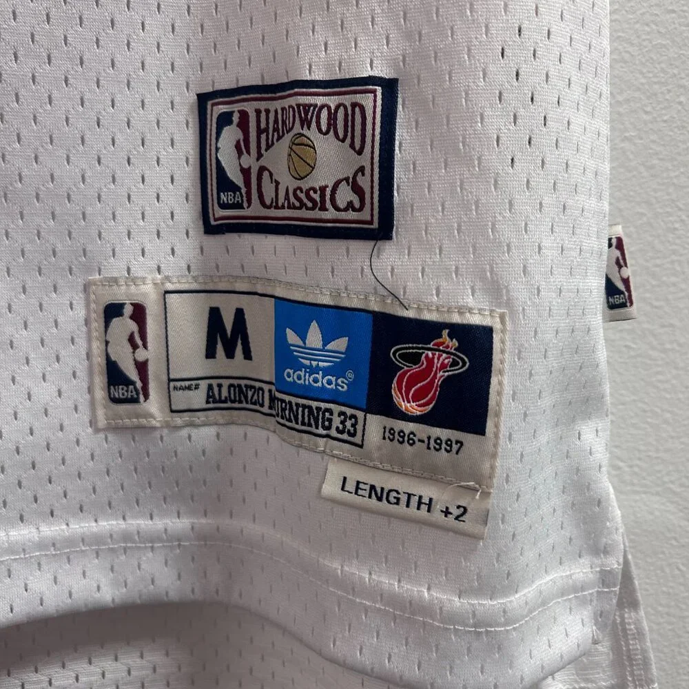 🔥: Adidas • Heat • Alonzo Mourning • Jersey • M - Picture 3 of 5